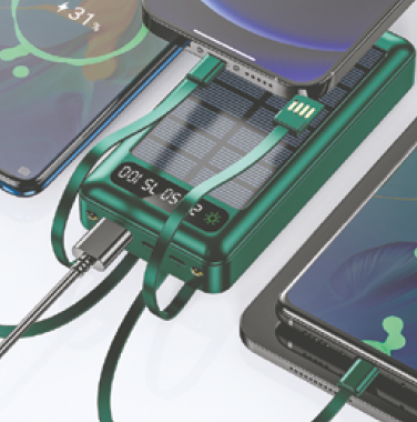 Powerbank con carga solar